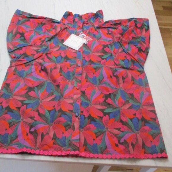 Marie by Victoria Dunn Flutter Top NWT Sz XL - Picture 1 of 12